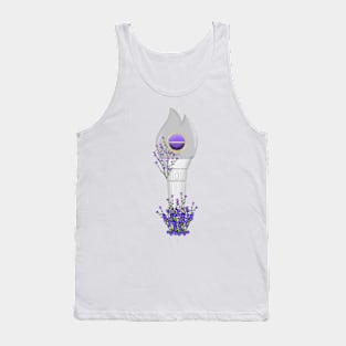 Everglow Floral Lightstick kpop Tank Top